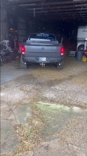 2016 Ram 5.7 Hemi Tuned with Long Tube Headers into 3 inch straight pipes (stupid loud)