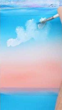 Paint Clouds Like Bob Ross – Super Easy Oil Painting Trick!