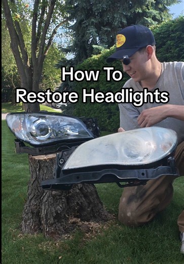 Headlight Restoration How To — Restore Crusty Headlights on WRX/STI