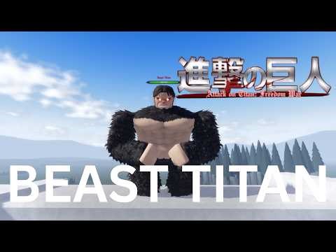 Beast Titan | Attack On Titan:Freedom War | Stage 14 [Outer Formation] Gameplay
