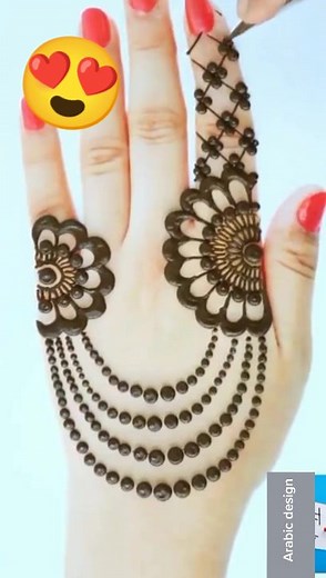 Simple Arabic Mehndi Art Designs for Eid 2022 *New Latest Mehndi designs *Beautiful henna on hand#@elham_henna @elham_henna @elham_henna