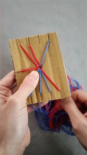 Easy Bracelet Weaving ✨ | Simple DIY Tutorial #shorts