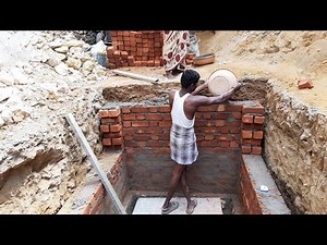 Amazing with big septic tank in do creative new idea build brick work and double side strong system
