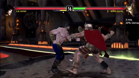 MK VS DC Battles - Liu Kang VS Shao Kahn