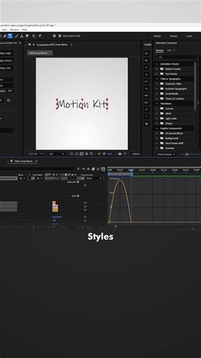 SnapText – 40 One-Click Text Animation Presets for After Effects #aftereffects