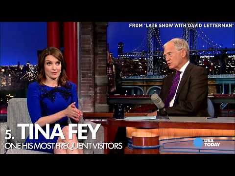 Letterman's top 10 memorable guests