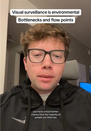 Visual surveillance is environmental. Everyday you walk into flown points with repeatable patterns that scan your data. Know the environment and you can protect your biometrics. Do you know any common bottlenecks you walk into on a daily basis where this could be happening?