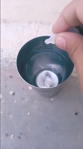 garm pani ma feviquik crazy experiment 😜 #shorts