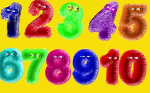 【英语启蒙】numbers song - 123 SONG - number for children