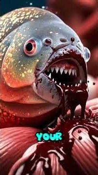 Eating a Live Fish 😱 Extreme Food Challenge#LiveFish #ExtremeEating #ShockingShorts #ViralFood