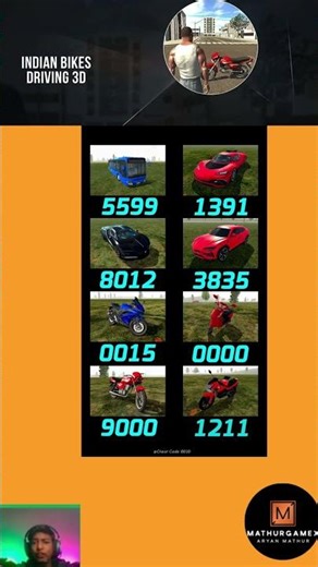 Real code 💥 Indian bike driving 3d all new cheat code update 3d New Cheat Code