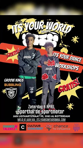3.3K views · 3 comments | Zaterdag 8 April gratis 5 workshops!!! Bubbling - Afro - Modern - Commercial dance!!! Meld je aan via: Its.yoursinfo@gmail.com  Het begint om 08:30 tot 16:00 uur. Tot dan!!! ❤️ | Bubbling TV | Facebook