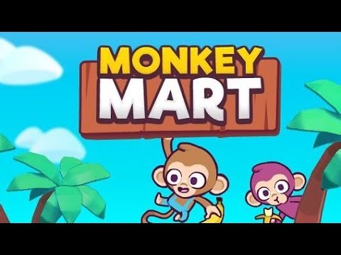 Monkey Mart Live Gameplay | Funny Monkey Game Stream | Hindi Live”