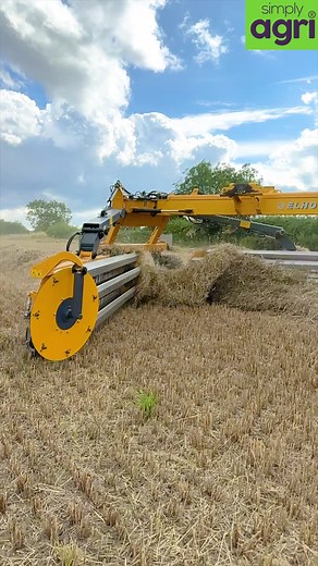 Big V Rake slow motion #agriculture #farming #vrake | Pro Horizon Farming Content