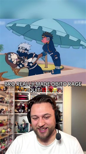 Bro Really Made Obito Rage Quit ‼️🥀 Cr : 白小纯2019 on Bili #naruto #narutoshippuden #obito #anime #fyp