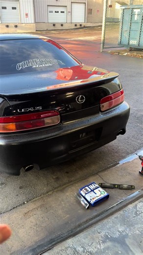 Installing License Plate Lights on Lexus Bumper