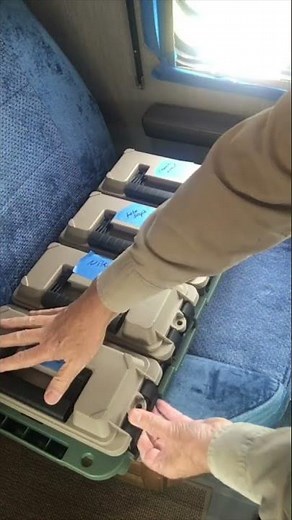 Organizing Tip - Stackable Ammo Boxes available at Costco