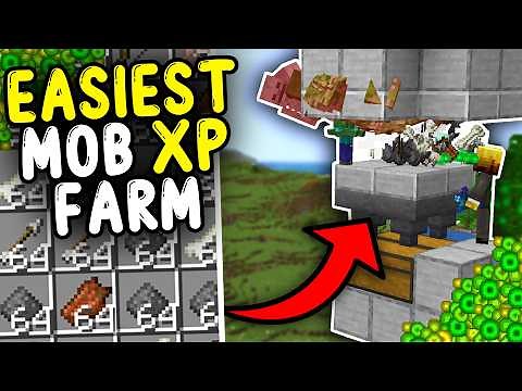 The EASIEST Mob XP Farm! Minecraft 1.21+!