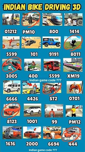 new Top 🤯✅ real code 💥 #Indian bike driving 3D all new cheat code update + plugin #cheat code