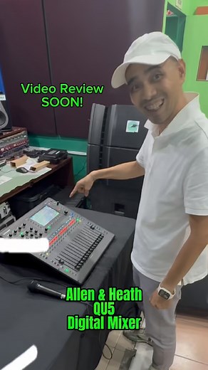 Allen&Heath QU5 Digital Mixing Console Video Review Soon! Unboxing the latest award winning Digital Audio Mixer. Follow us in our social media accounts to watch our videos. Mark Yulo, Audio Engineering Trainer / Director / Consultant #Allen-Heath #DigitalMixing #DigitalAudio #MixingAudio #DigitalAudioMixer #ProAudio #AudioEngineering #Sound #Audio #SoundEngineering #MarkYulo #fyp #YAVL #Unboxing #VideoReview #SoundTechPhil #QU5 #QU5D #LiveSound ##LiveAudio | Sound Engineering Course