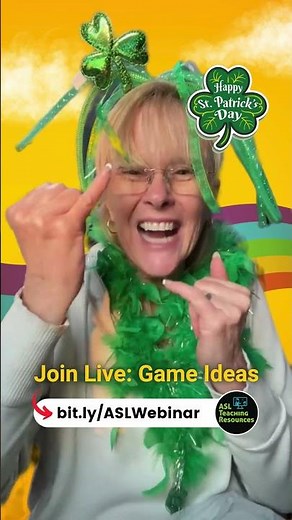 Get Lucky with ASL: St. Patrick's Day Game Ideas! #signlanguage #stpatricksday #spedteacher