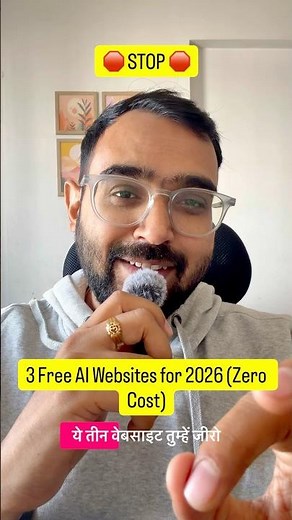 3 Free Websites to Learn AI in 2026 (Better than College!)