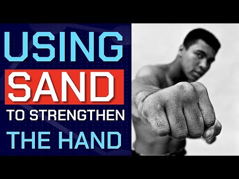 Improve Hand Strength for Boxing with Sand or Rice Bucket Drills