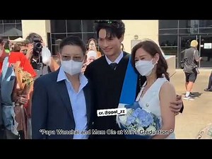 Win Metawin with his role model (Papa Wanchai) moments