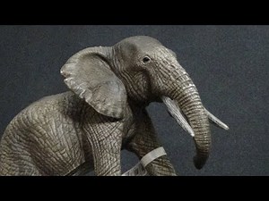 African Elephant Female Schleich Toys 2015 Wild Animal Action Figure Review