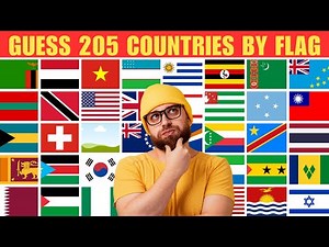 Guess ALL 195 Countries By Flag. Plus 10 Bonus Sovereign States. Ultimate Flag Quiz!