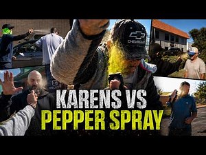 Karens vs Pepper Spray — 10 Minutes Of First Amendment Audit CHAOS | First Amendment Audit