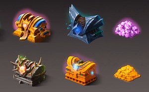Unity资产 - 游戏宝箱资产 2D Chests Assets - Mega Pack