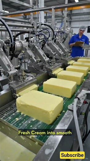 "How BUTTER Is Made | Farm to Factory Process Explained" #factorydocumentary #manufacturingprocess