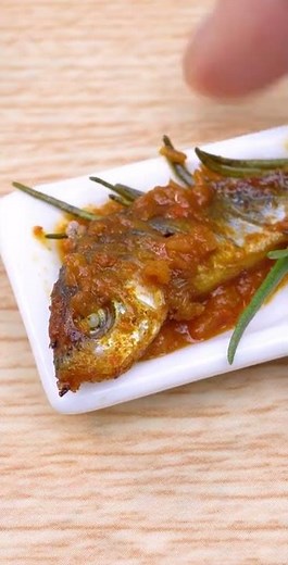 Yummy Miniature Grilled Fish Recipe #yumupminiature