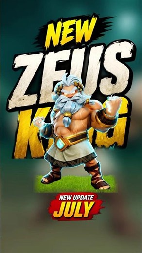 New Zeus King Hero Skin - July 2026 | Clash of Clans #coc #sorts #zeus