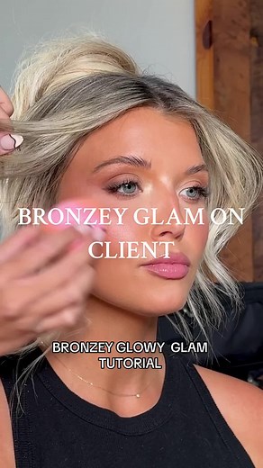 Bronzy Summer Glow Makeup Tutorial for Brides