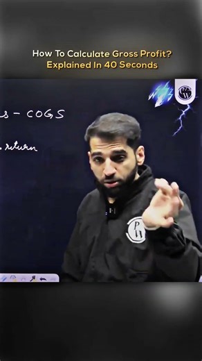Final Accounts - Gross Profit Explained🔥 #pw #shorts #class11accountancy #class112026exams