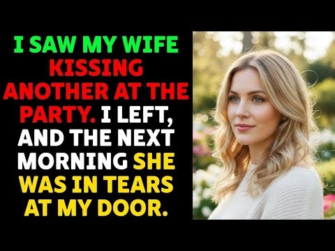 I Saw My Wife Kissing Another At The Party. I Left, And The Next Morning She Was.