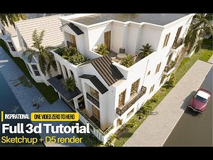 SketchUp + D5 Render Complete Tutorial | Beginner to Pro Rendering Workflow