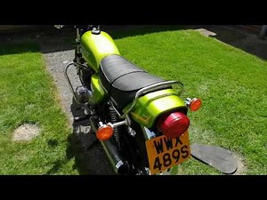 Kawasaki triple Kh 250 fully restored