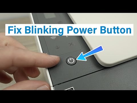 HP Smart Tank : How to Fix Blinking Power Button