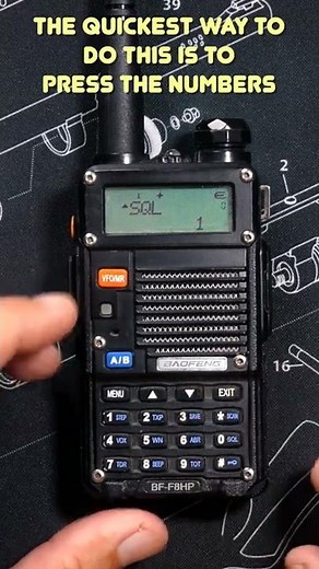Baofeng UV-5R - How To Enable The Roger Beep Option #Shorts