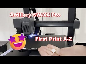 Set Up Your Artillery SW-X4 Pro 3d Printer Like A Pro In Just 10 Minutes - Beginner Friendly!