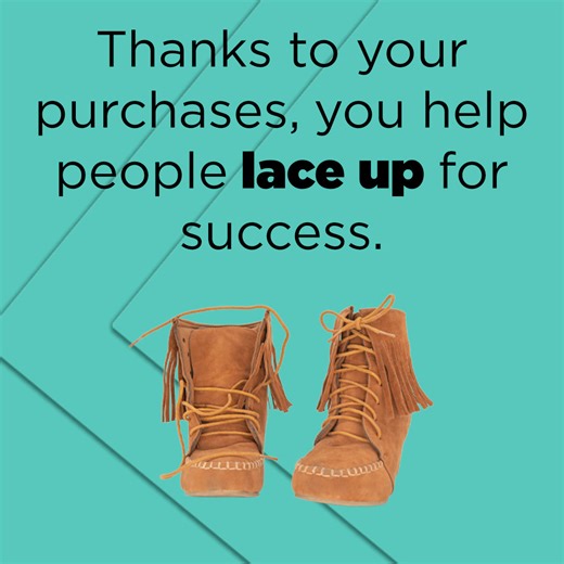 25 reactions | Thanks to your purchases, you help people lace up for success. Goodwill starts with you when you shop at Goodwill NCW. Thank you for making an impact. See how at https://goodwillncw.org/itstartswithyou/ #GoodwillNCW #GoodwillStartsWithYou #CommunityImpact | Goodwill NCW | Facebook