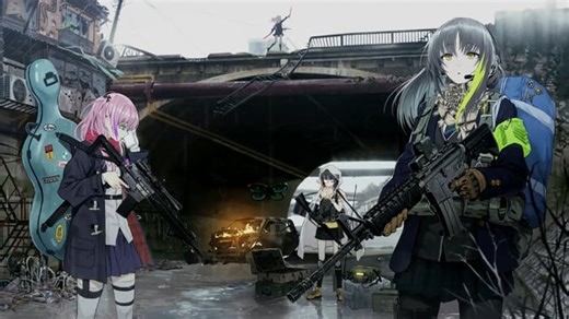 Girls, Anime, Kawaii. Free Stock Video