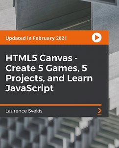 Create a Simple Interactive HTML5 Canvas PONG Game | HTML5 Canvas - Create 5 Games, 5 Projects, and Learn JavaScript