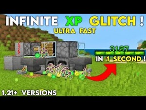 NEW INFINITE XP GLITCH in 1.21 Minecraft Bedrock !