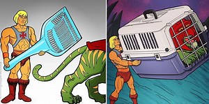 80's Cartoon Hero He-Man Battles His Greatest Foe Yet; #CatLogic! - Cole & Marmalade %