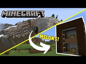 Super EASY Auto Melon and Pumpkin Farm | Minecraft Tutorial