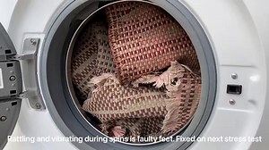 Stress test: CARPET in Samsung washing machine!